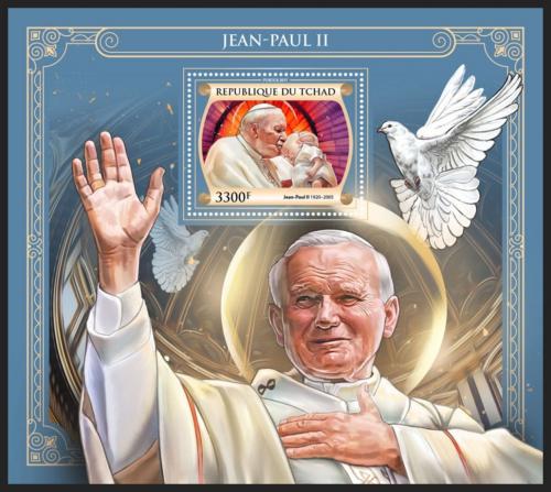 Poštová známka Èad 2017 Papež Jan Pavel II. Mi# Block 766 Kat 13€