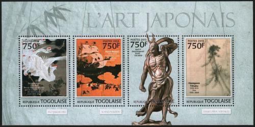 Poštové známky Togo 2013 Japonské umenie Mi# 4711-14 Kat 12€