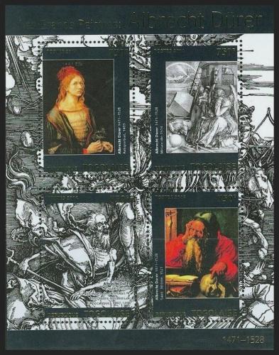 Poštové známky Togo 2014 Umenie, Albrecht Dürer Mi# 5878-81 Kat 12€