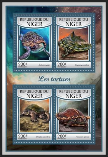 Poštové známky Niger 2016 Korytnaèky Mi# 4747-50 Kat 14€