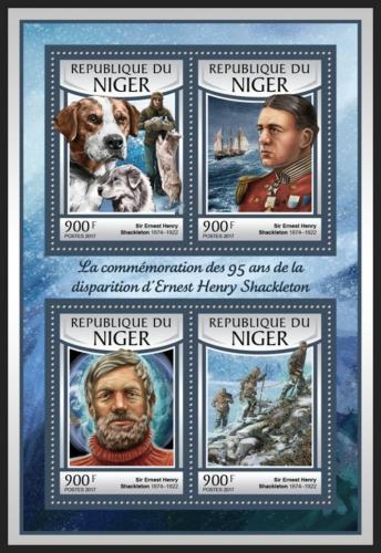 Poštové známky Niger 2016 Ernest Shackleton Mi# 4802-05 Kat 14€