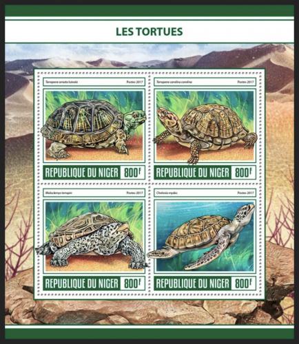 Poštové známky Niger 2017 Korytnaèky Mi# 5007-10 Kat 13€