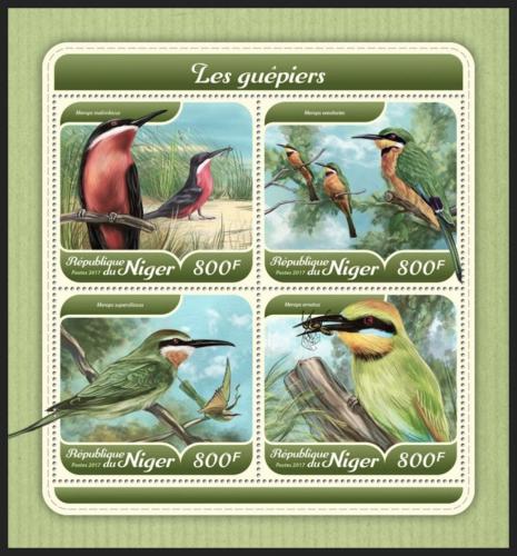 Poštové známky Niger 2017 Vlhy Mi# 5398-5401 Kat 13€