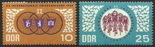 Potov znmky DDR 1967 Zvod mru Mi# 1278-79 - zvi obrzok