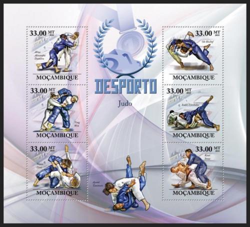 Poštové známky Mozambik 2010 Judo Mi# 3828-33 Kat 10€