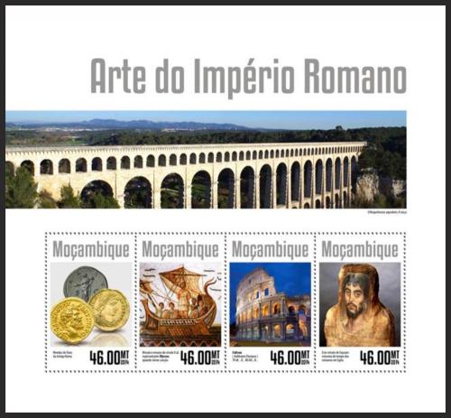 Poštové známky Mozambik 2014 Øímské umenie Mi# 7405-08 Kat 10€