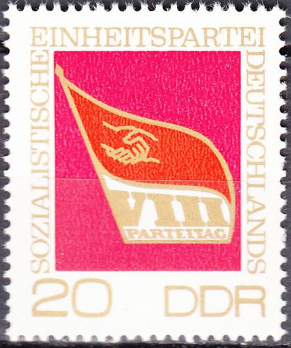 Potov znmka DDR 1971 Socialistick strana SED Mi# 1679 - zvi obrzok