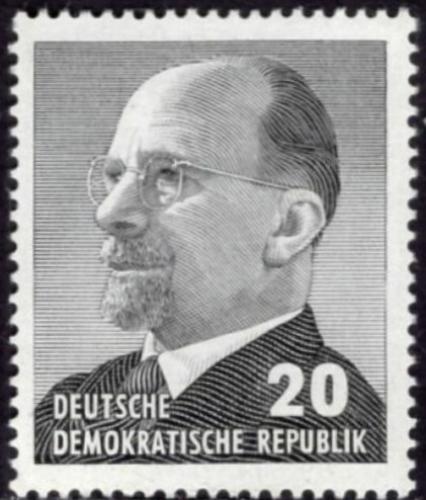 Poštová známka DDR 1973 Prezident Walter Ulbricht Mi# 1870