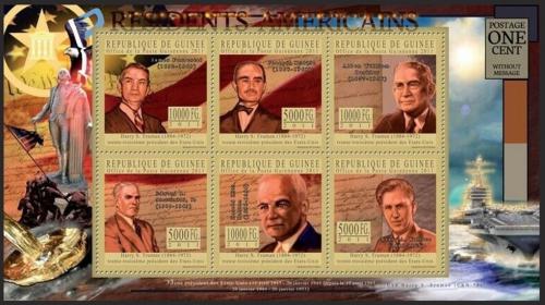 Poštové známky Guinea 2011 Harry Truman, 33. US prezident Mi# 8176-81 Kat 25€