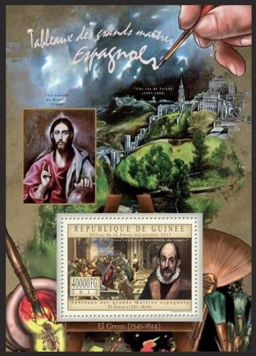Poštová známka Guinea 2012 Umenie, El Greco Mi# Block 2191 Kat 16€