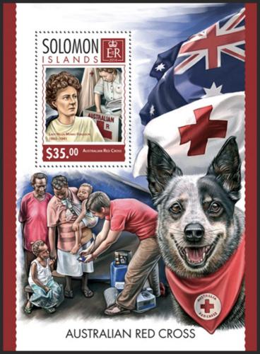 Poštová známka Šalamúnove ostrovy 2014 Èervený kríž Mi# Block 297 Kat 12€