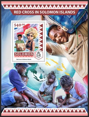 Poštová známka Šalamúnove ostrovy 2016 Èervený kríž Mi# Block 599 Kat 12€