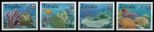 Potov znmky Tuvalu 1998 Korly Mi# 813-16