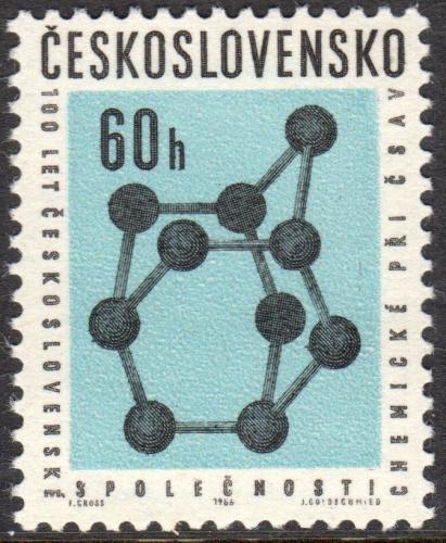 Potov znmka eskoslovensko 1966 eskoslovensk spolenost chemick Mi# 1636