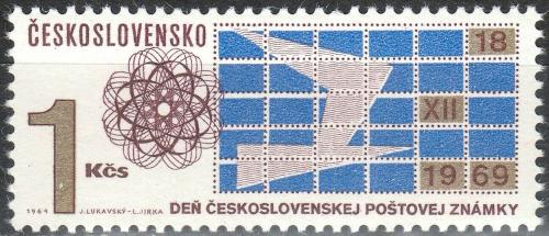 Potov znmka eskoslovensko 1969 Den eskoslovensk potov znmky Mi# 1915