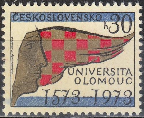 Potov znmka eskoslovensko 1973 Univerzita Olomouc, 400. vroie Mi# 2153 - zvi obrzok