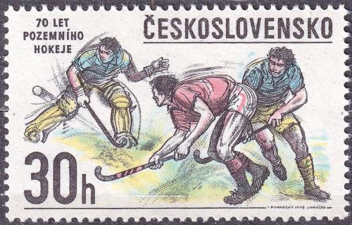 Potov znmka eskoslovensko 1978 Pozemn hokej Mi# 2434