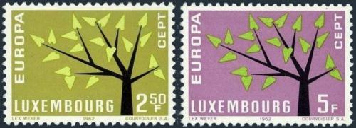 Potov znmky Luxembursko 1962 Eurpa CEPT Mi# 657-58 - zvi obrzok
