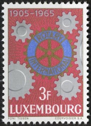 Potov znmka Luxembursko 1965 Rotary Intl. Mi# 709