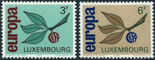 Potov znmky Luxembursko 1965 Eurpa CEPT Mi# 715-16 - zvi obrzok