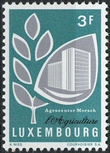Potov znmka Luxembursko 1969 Ponohospodrstvo Mi# 795 - zvi obrzok