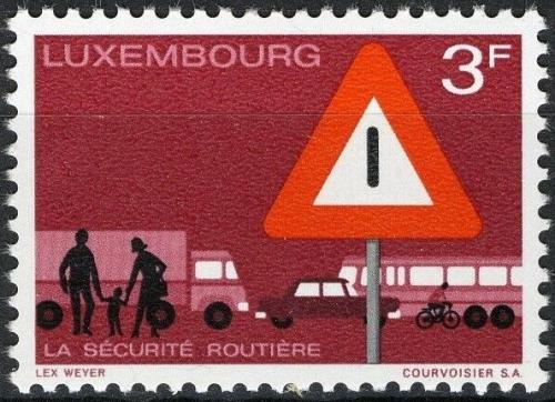 Potov znmka Luxembursko 1970 Bezpenos silninho provozu Mi# 809 - zvi obrzok