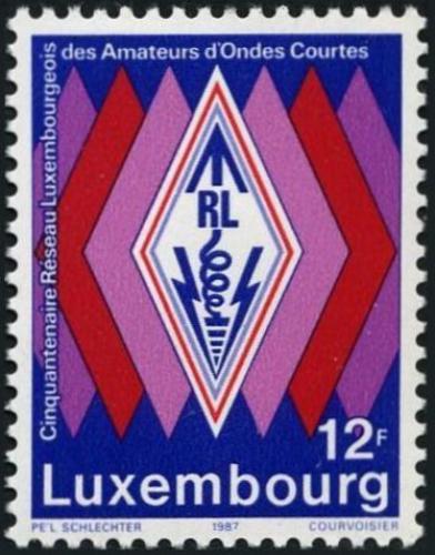 Potov znmka Luxembursko 1987 Svaz rdiovch amatr Mi# 1173