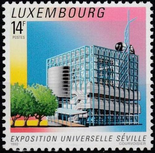 Potov znmka Luxembursko 1992 EXPO Sevilla Mi# 1298 - zvi obrzok