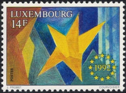 Potov znmka Luxembursko 1992 Jednotn evropsk trh Mi# 1305