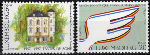 Potov znmky Luxembursko 1997 Vro Mi# 1416-17 - zvi obrzok