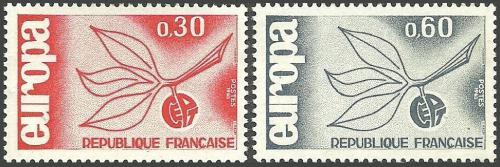 Potov znmky Franczsko 1965 Eurpa CEPT Mi# 1521-22