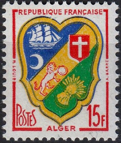 Potov znmka Franczsko 1959 znak Algier Mi# 1239 - zvi obrzok
