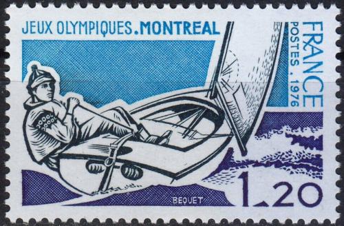 Potov znmka Franczsko 1976 LOH Montreal Mi# 1980