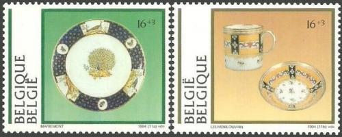 Potov znmky Belgicko 1994 Porceln Mi# 2618-19