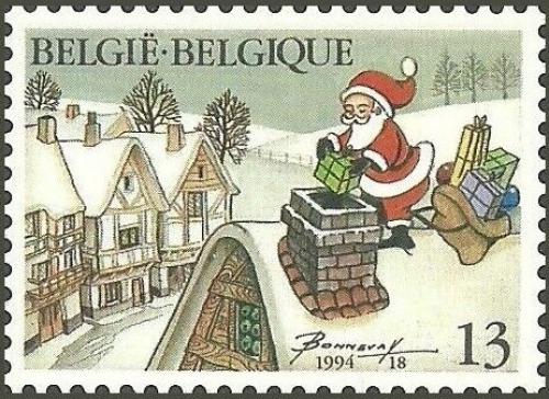 Potov znmka Belgicko 1994 Vianoce a Nov rok Mi# 2633 - zvi obrzok