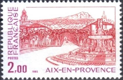 Potov znmka Franczsko 1982 Aix-en-Provence Mi# 2346