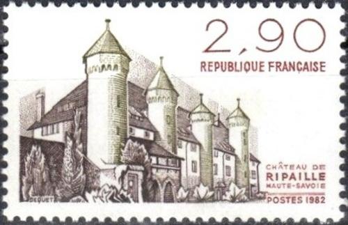 Potov znmka Franczsko 1982 Zmek Ripaille Mi# 2351