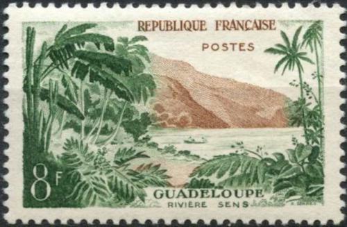Potov znmka Franczsko 1957 Guadeloupe Mi# 1160 