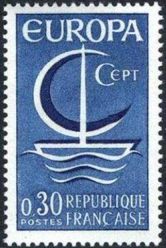 Potov znmka Franczsko 1966 Eurpa CEPT Mi# 1556 - zvi obrzok