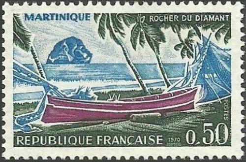 Potov znmka Franczsko 1970 Martinik Mi# 1715 - zvi obrzok