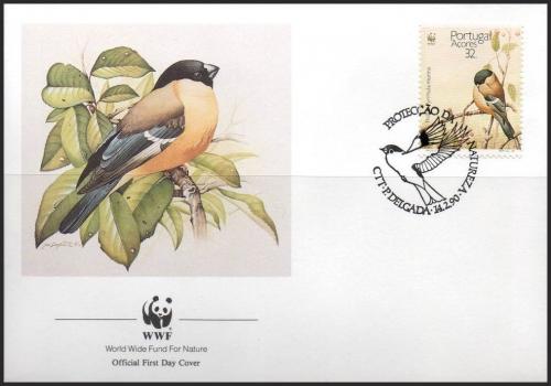 FDC Azory 1990 Hl azorsk, WWF 092 Mi# 405