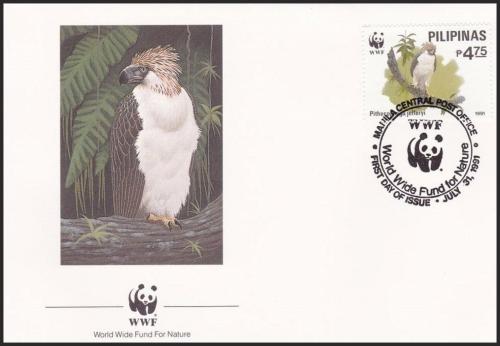 FDC Filipny 1991 Orol opi, WWF 115 Mi# 2039