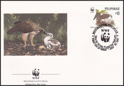 FDC Filipny 1991 Orol opi, WWF 115 Mi# 2041