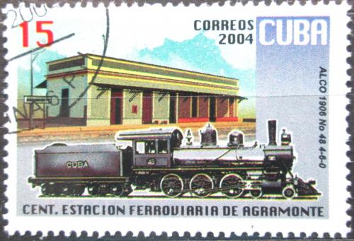 Potov znmka Kuba 2004 Parn lokomotva Mi# 4644