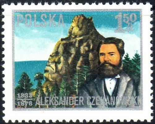 Potov znmka Posko 1976 Aleksander Czekanowski, geolog Mi# 2460