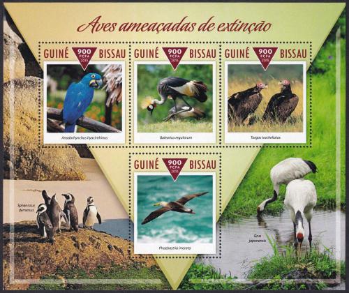 Potov znmky Guinea-Bissau 2015 Makovit elmy Mi# 7799-7802 Kat 13