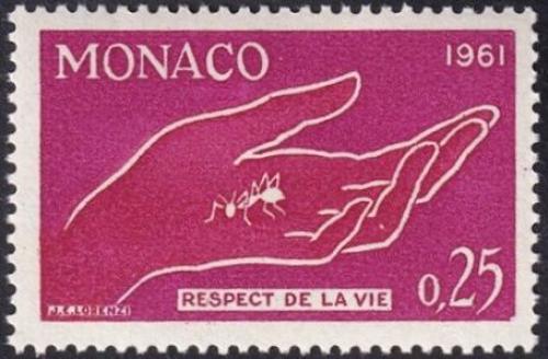 Potov znmka Monako 1961 Hlubok cta Mi# 670