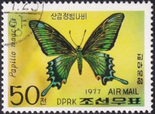 Potov znmka KLDR 1977 Alpsk ern otakrek Mi# 1658