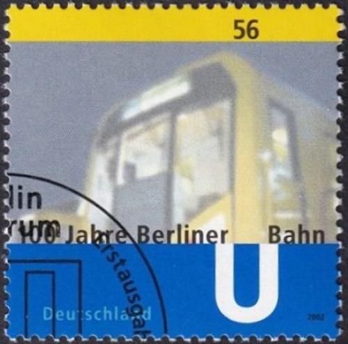 Potov znmka Nemecko 2002 Berlnsk metro, 100. vroie Mi# 2242