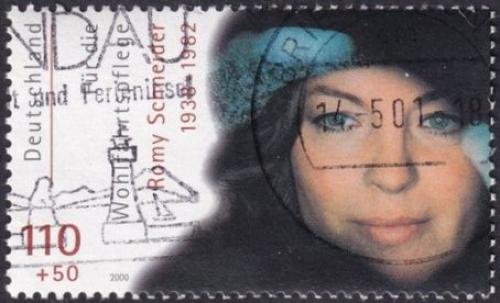 Potov znmka Nemecko 2000 Lilli Palmer, hereka Mi# 2143